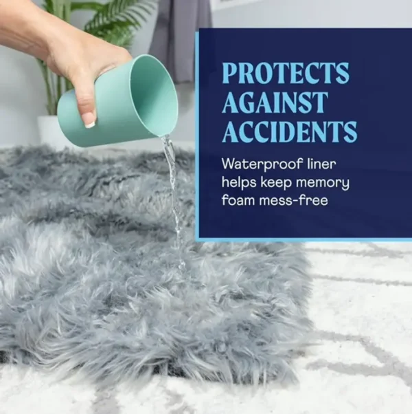 Therapeutic Dog Bed with Plush Cover
