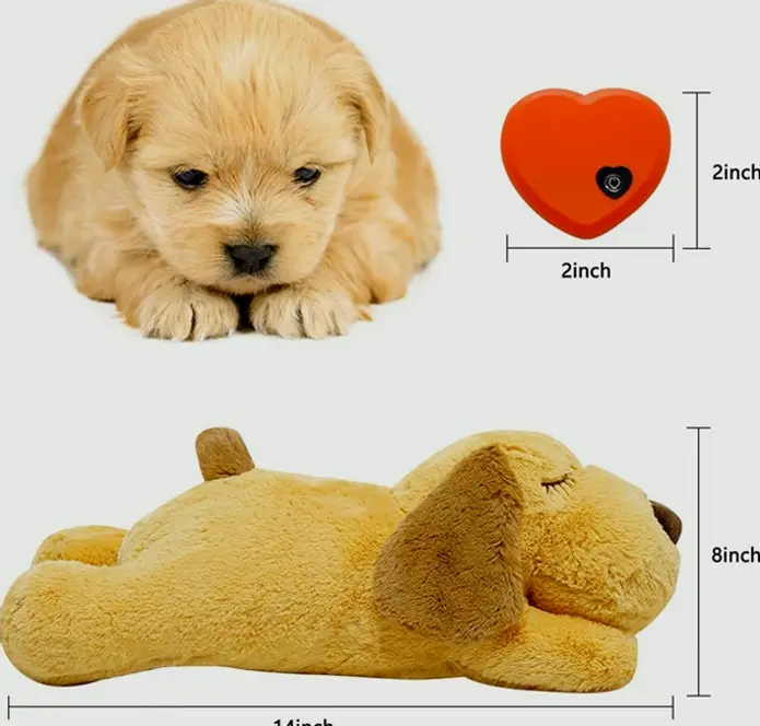 Dog Calming Toy (Medium, Golden)