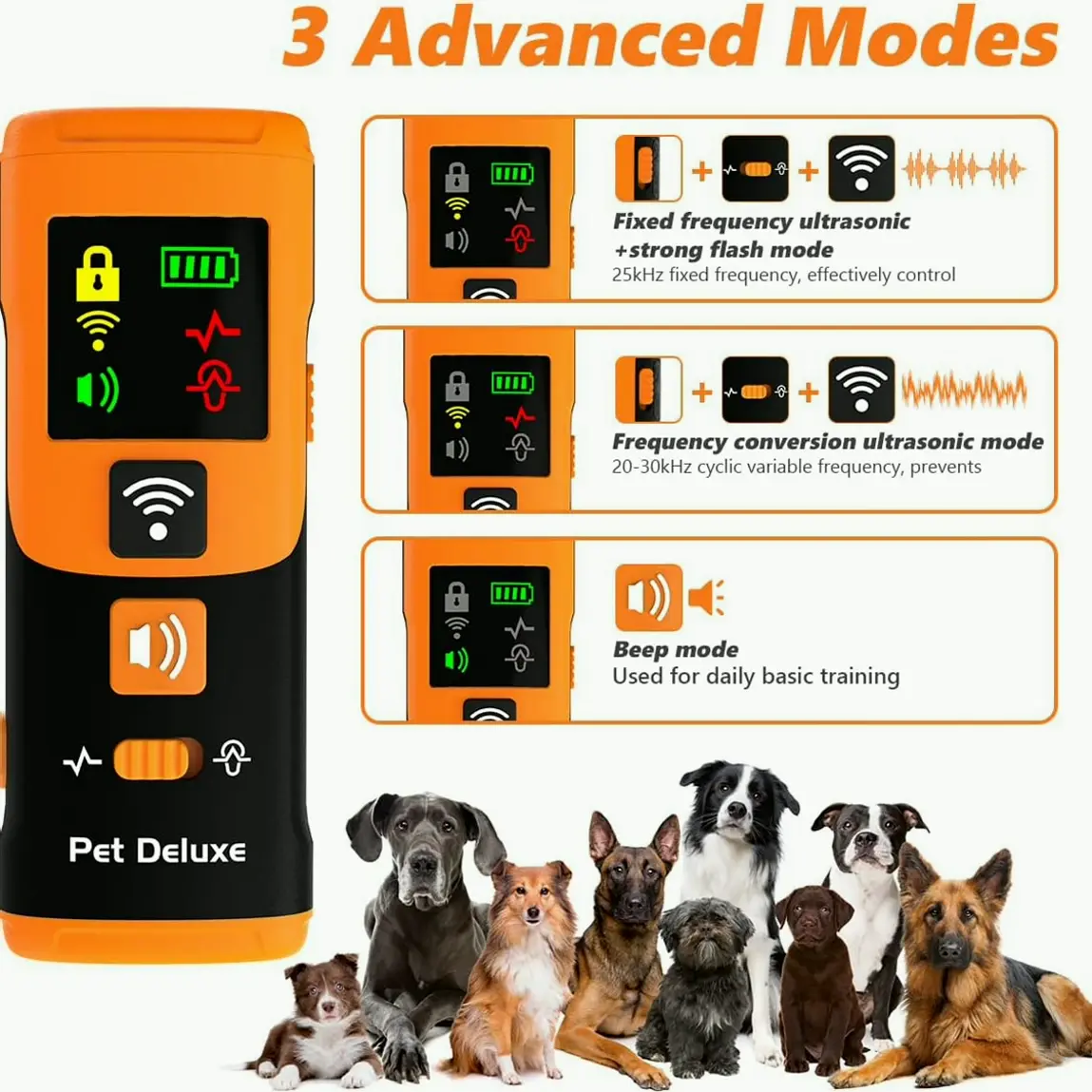 Dog Barking Silencer Tools, High-Definition Anti Barking Device