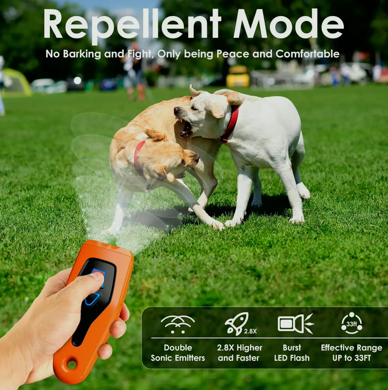 Dog Noise Control Tool, Anti Barking Aid for Dogs