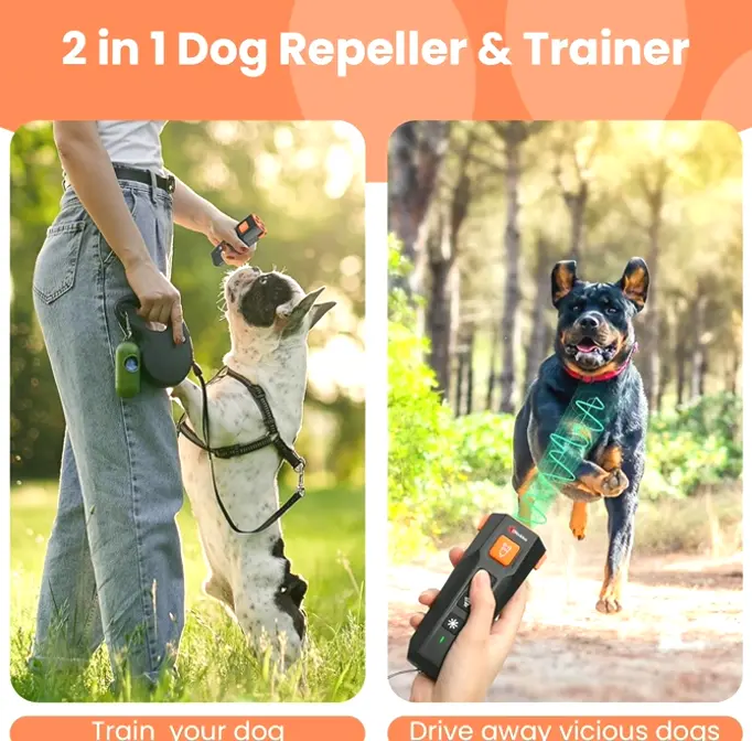 State-of-the-Art Canine Trainer Device - Behavior Control (Black)
