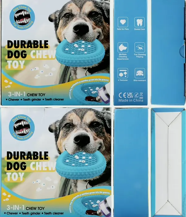 Durable Chew Toys for Aggressive Dogs, Rubber - Large Dogs