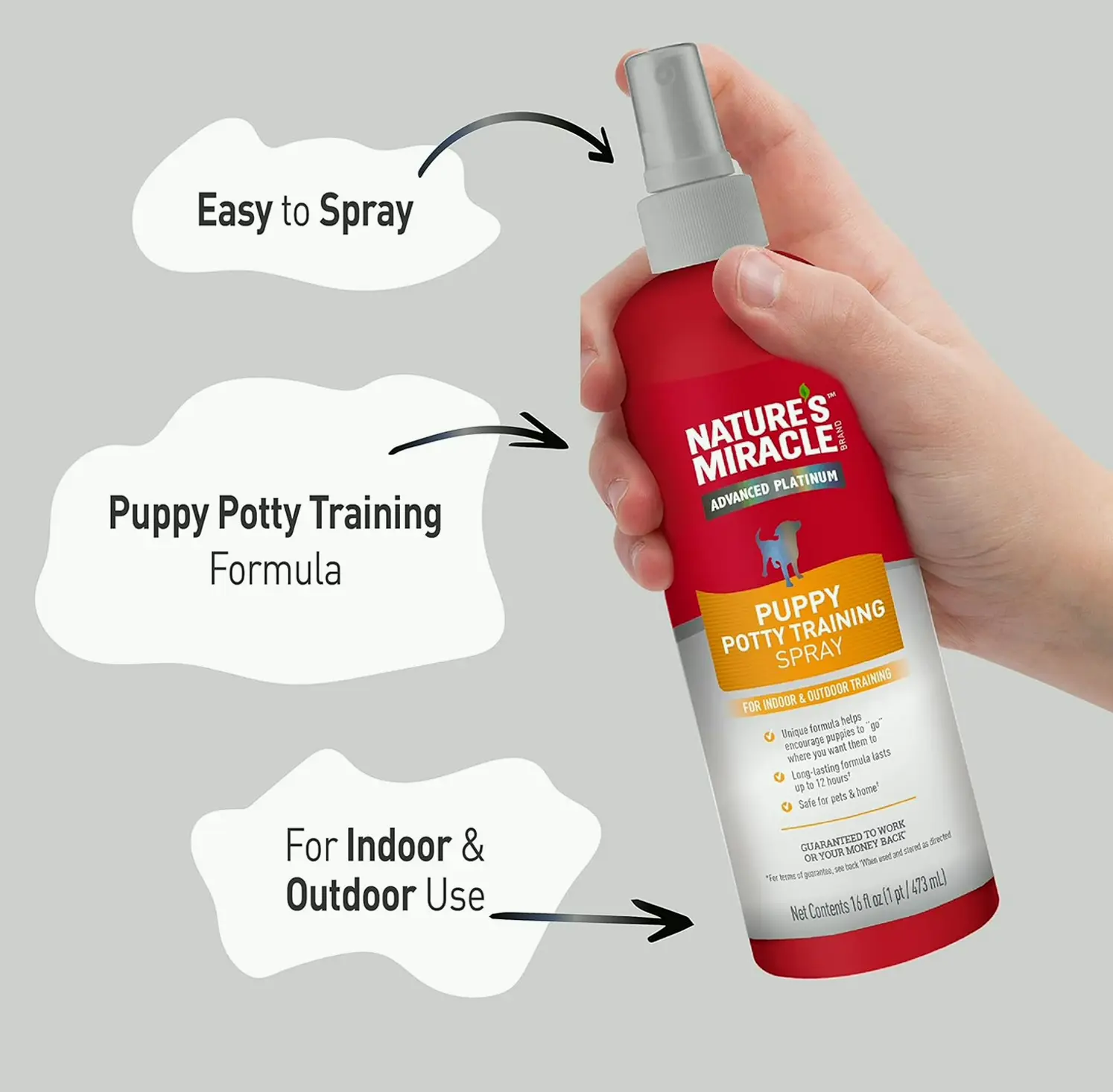 Premium Puppy Toilet Training Mist, 16 Oz