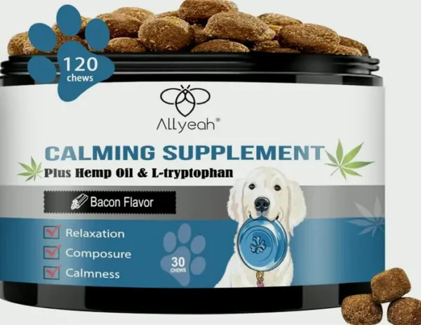 Calming Chews for Dogs Natural Relief Treats