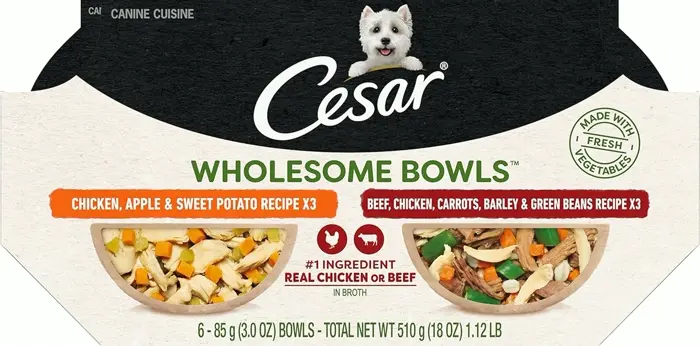 CESAR Wholesome Bowls Variety Pack