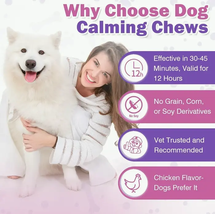 Hemp Soothing Chews for Puppies - Stress Relief