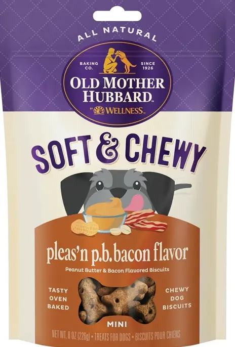 Health Soft P.B.Bacon Canine Treats, Mini 8 Oz Pack