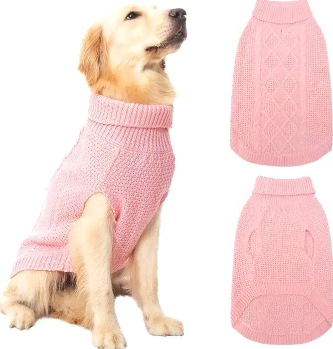 Mihachi Turtle-neck Dog Jumper - Winter Apparel