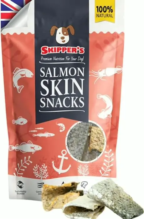 Salmon Skin Snacks | Dehydrated Salmon for Teeth Health