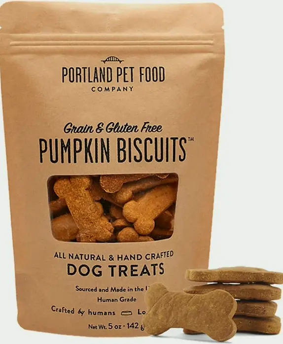 Healthy Pumpkin Dog Treats - Grain-Free, All-Natural