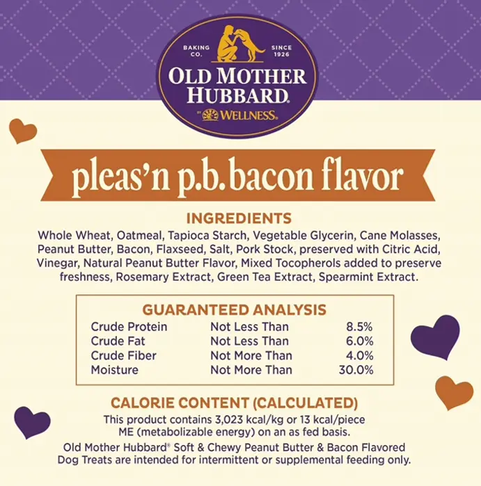 Health Soft P.B.Bacon Canine Treats, Mini 8 Oz Pack