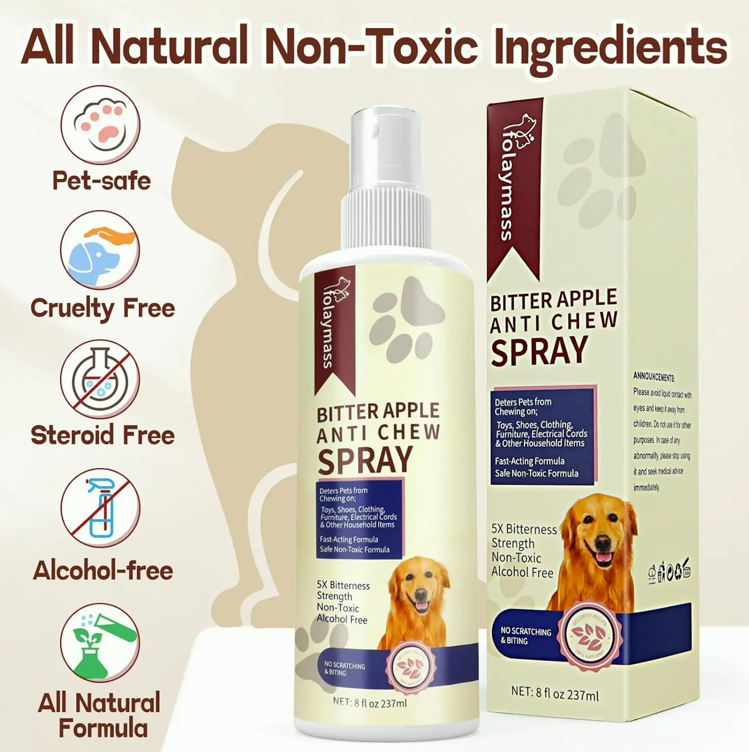 Dog Deterrent Solution: Prevent Chewing
