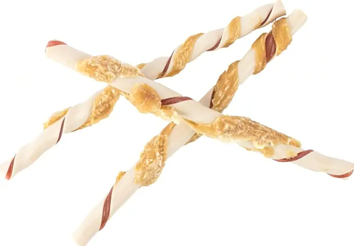 Pet Chew Twist Chews - Rawhide-Free (Fifty Pieces)
