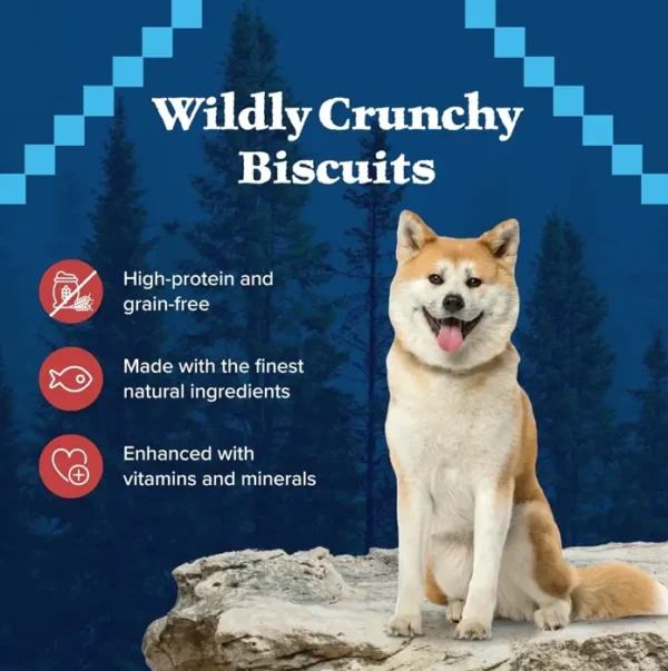 Blue Buffalo Trail Treats Crispy G-Free Dog Biscuits, Fish Flavor 24-oz.