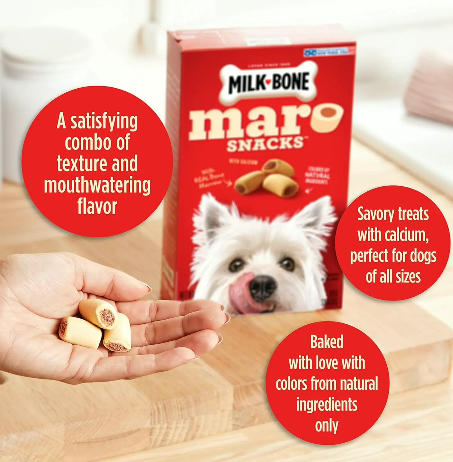 Tasty Beef MaroSnacks Pooch Snacks Including Bone Marrow