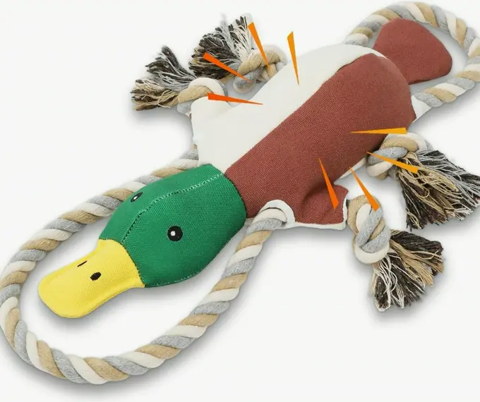 Improved Bird Dog Toys for Strong Chewers