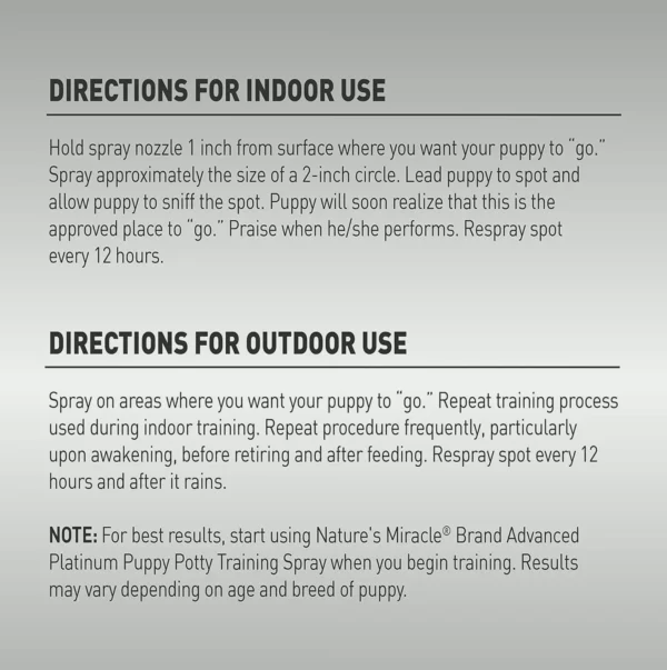 Premium Puppy Toilet Training Mist, 16 Oz
