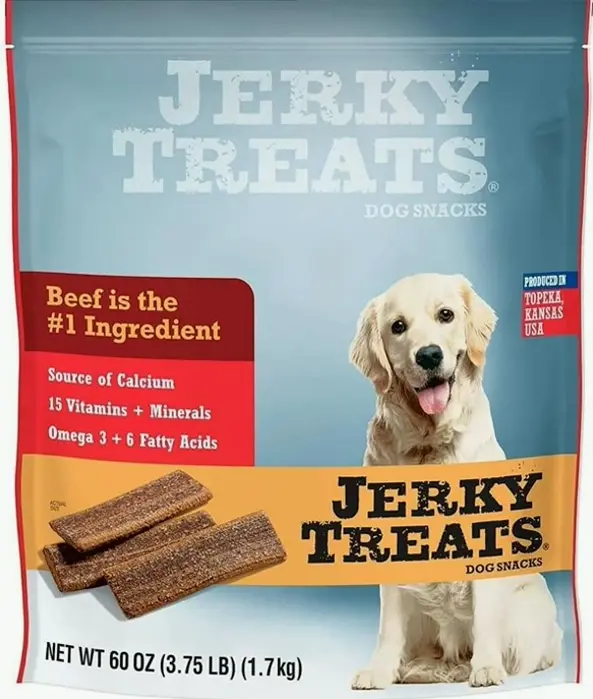 Tasty Meat Slices Puppy Treats, 60 oz/Large