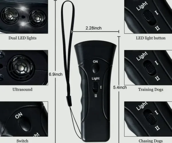 Dog Trainer Tool with High-Frequency Sound
