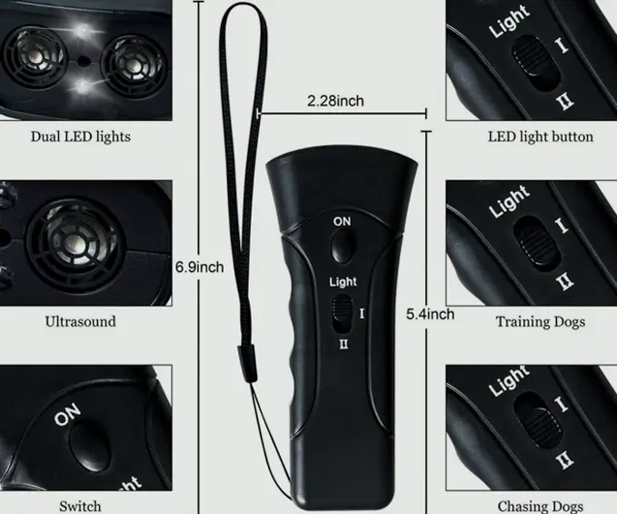 Dog Trainer Tool with High-Frequency Sound