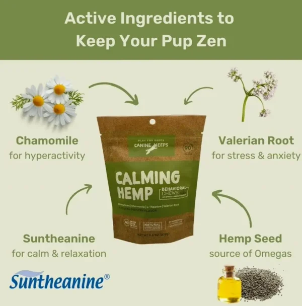 Soothing Chews for Dogs - Hemp & Root