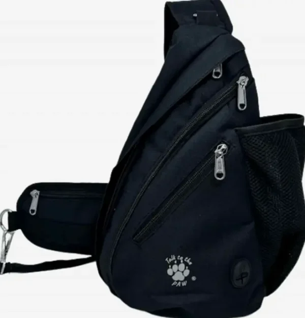 Dog Exercise Bag with Hands-Free Leash & Snack Holder