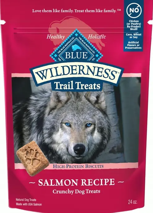 Blue Buffalo Trail Treats Crispy G-Free Dog Biscuits, Fish Flavor 24-oz.