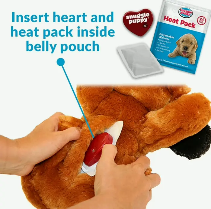 Smart Pet Love Cuddle Pup Heart Beat Stuffed Toy