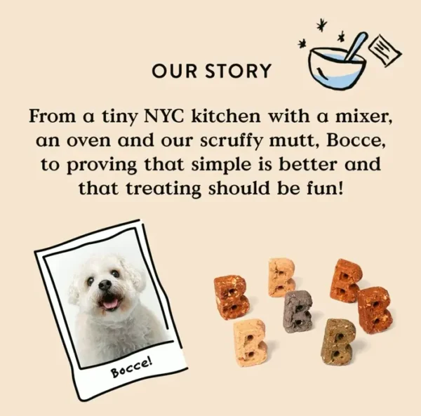 Bocce'ss Bakery Gluten-Free Bedtime Dog Treats, 5 Oz.